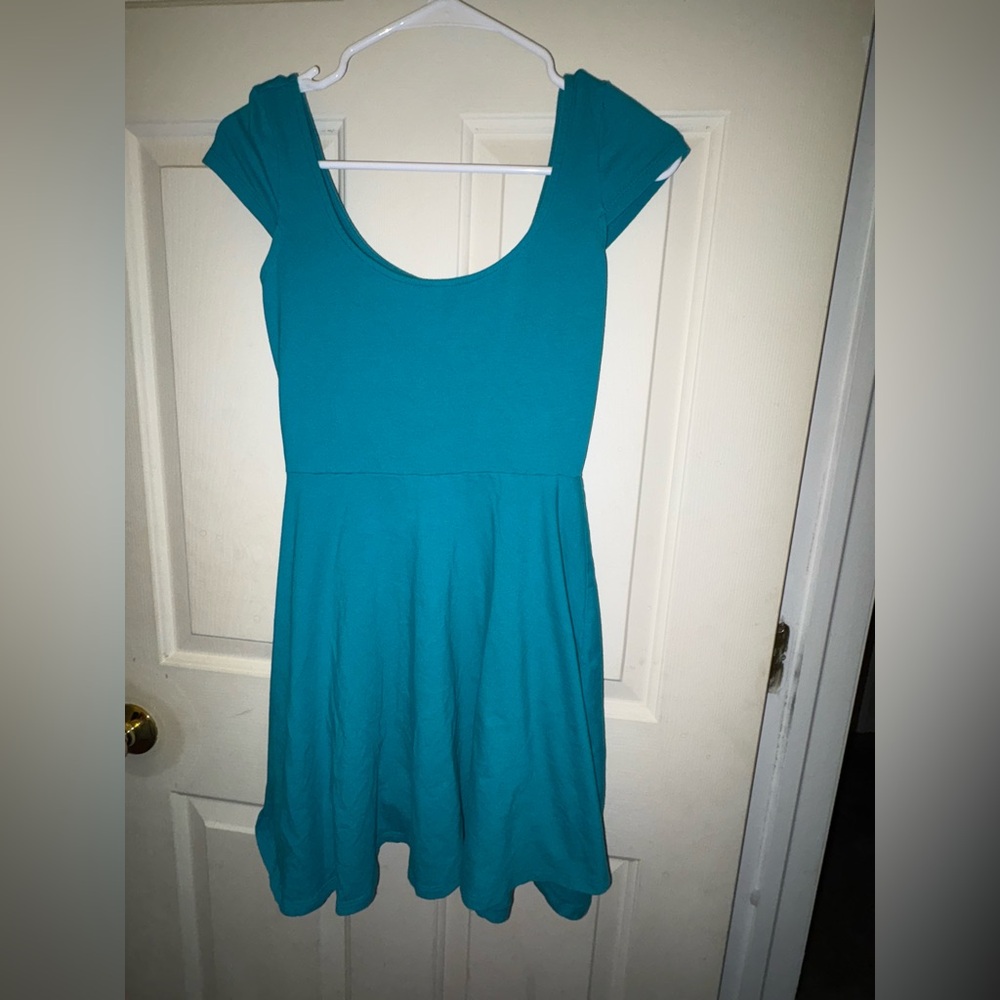 Teal Dress